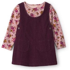 OSHKOSH B’GOSH Baby Girls’ Dress Set(Pink Purple Floral)