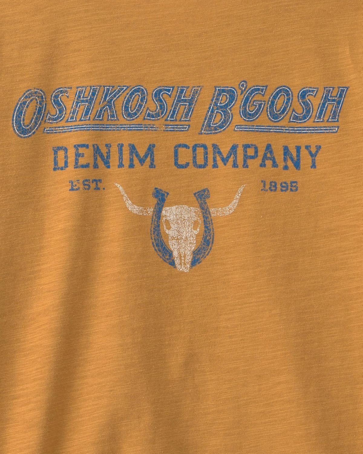 image:imageOshKosh BGosh Boys Graphic TeeGold Bull Logo