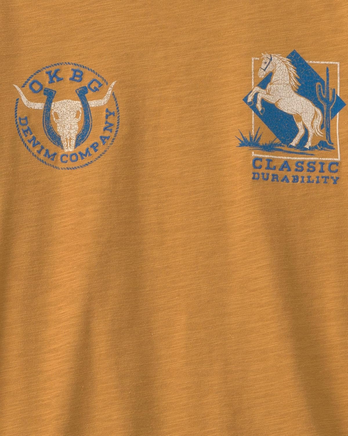 image:imageOshKosh BGosh Boys Graphic TeeGold Bull Logo