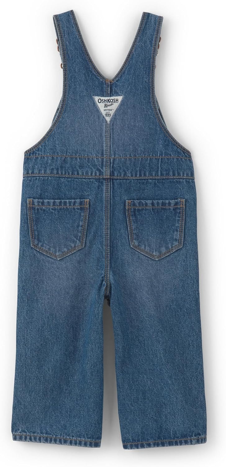 image:imageOSHKOSH BGOSH Baby Girls Worlds Best OverallsBlue Denim