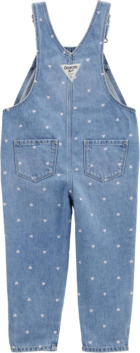 image:imageOSHKOSH BGOSH Baby Girls Worlds Best OverallsBlue Heart