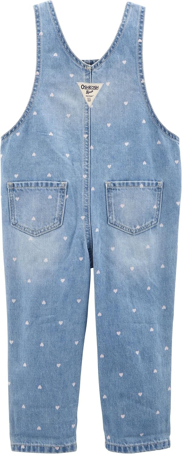 image:imageOSHKOSH BGOSH Baby Girls Worlds Best OverallsDenim Hearts