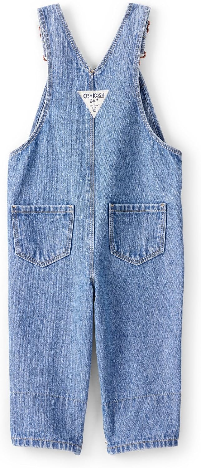 image:imageOSHKOSH BGOSH Baby Girls Worlds Best OverallsFloral Denim