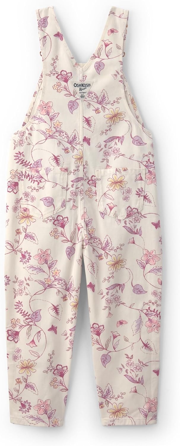 image:imageOSHKOSH BGOSH Baby Girls Worlds Best OverallsIvory Floral