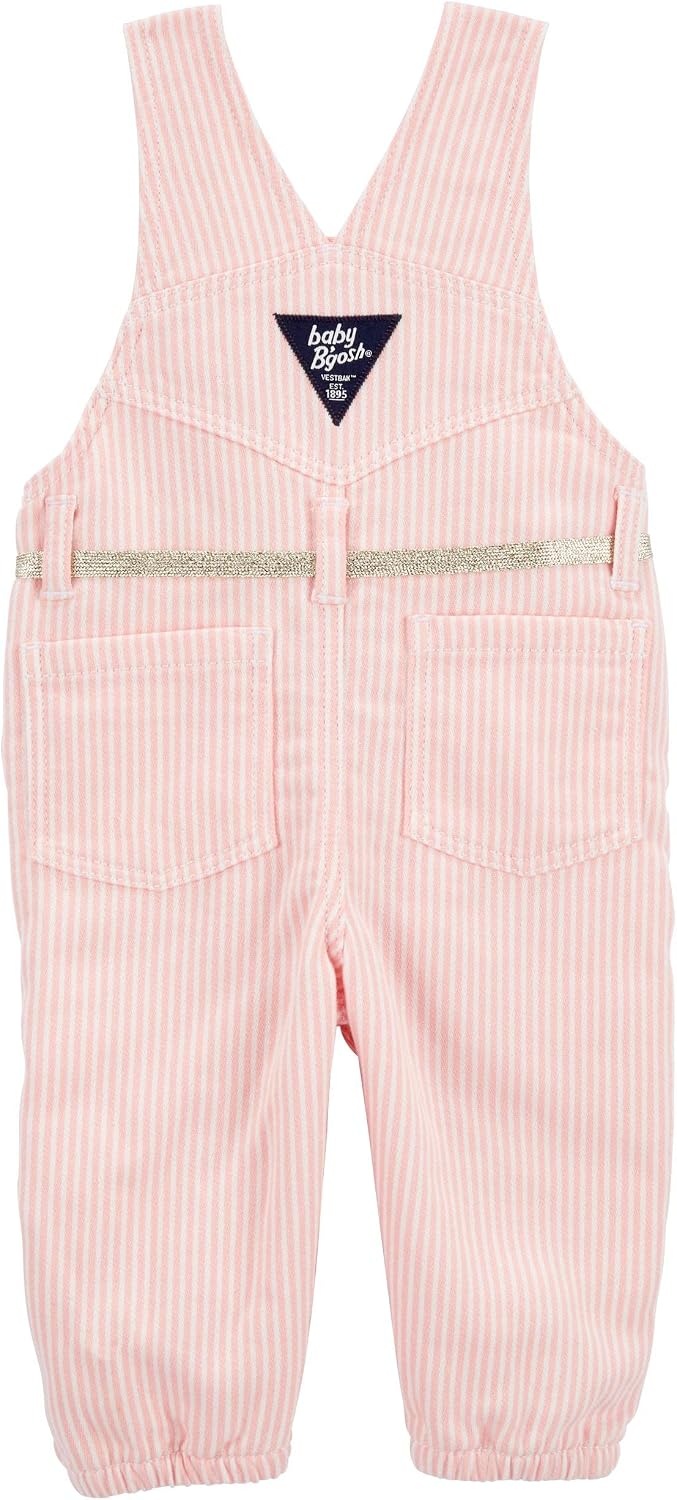image:imageOSHKOSH BGOSH Baby Girls Worlds Best OverallsPink Hickory