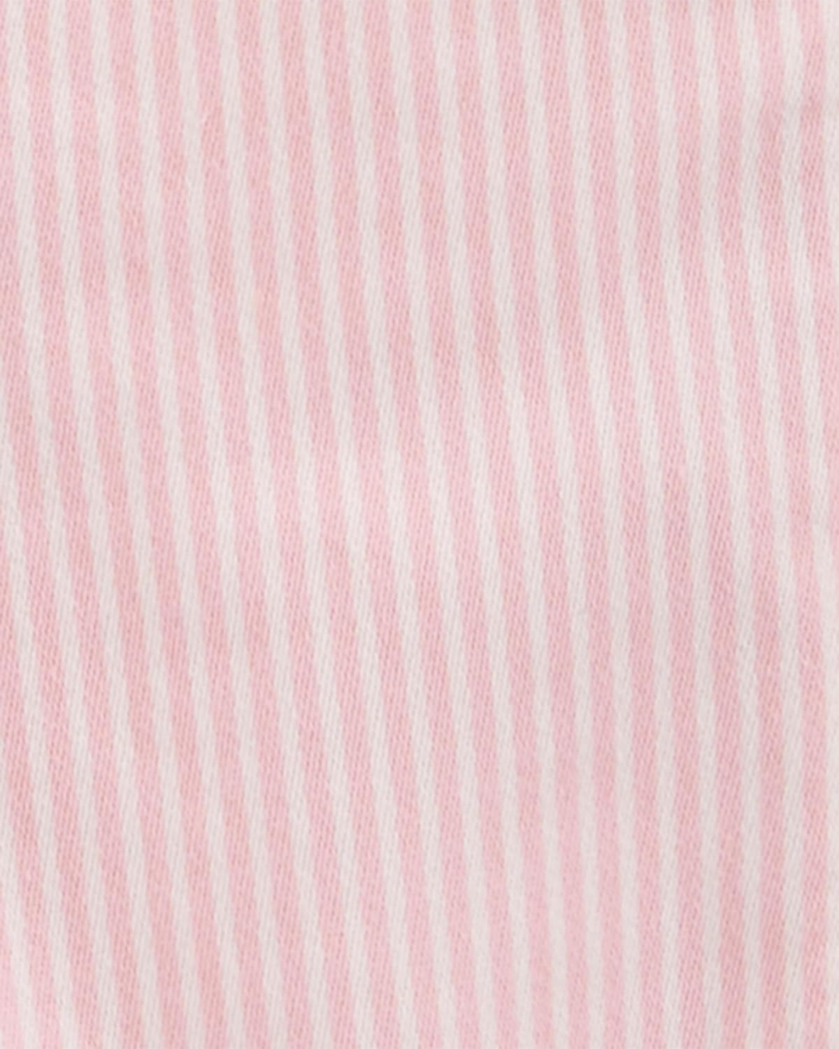 image:imageOSHKOSH BGOSH Baby Girls Worlds Best OverallsPink Hickory Stripe