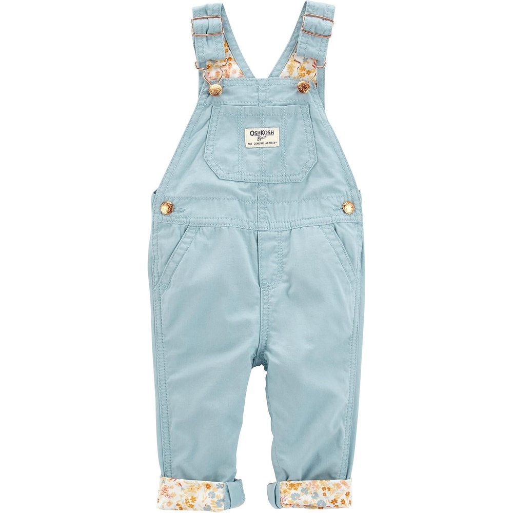 image:imageOSHKOSH BGOSH Baby Girls Worlds Best OverallsGreen Floral