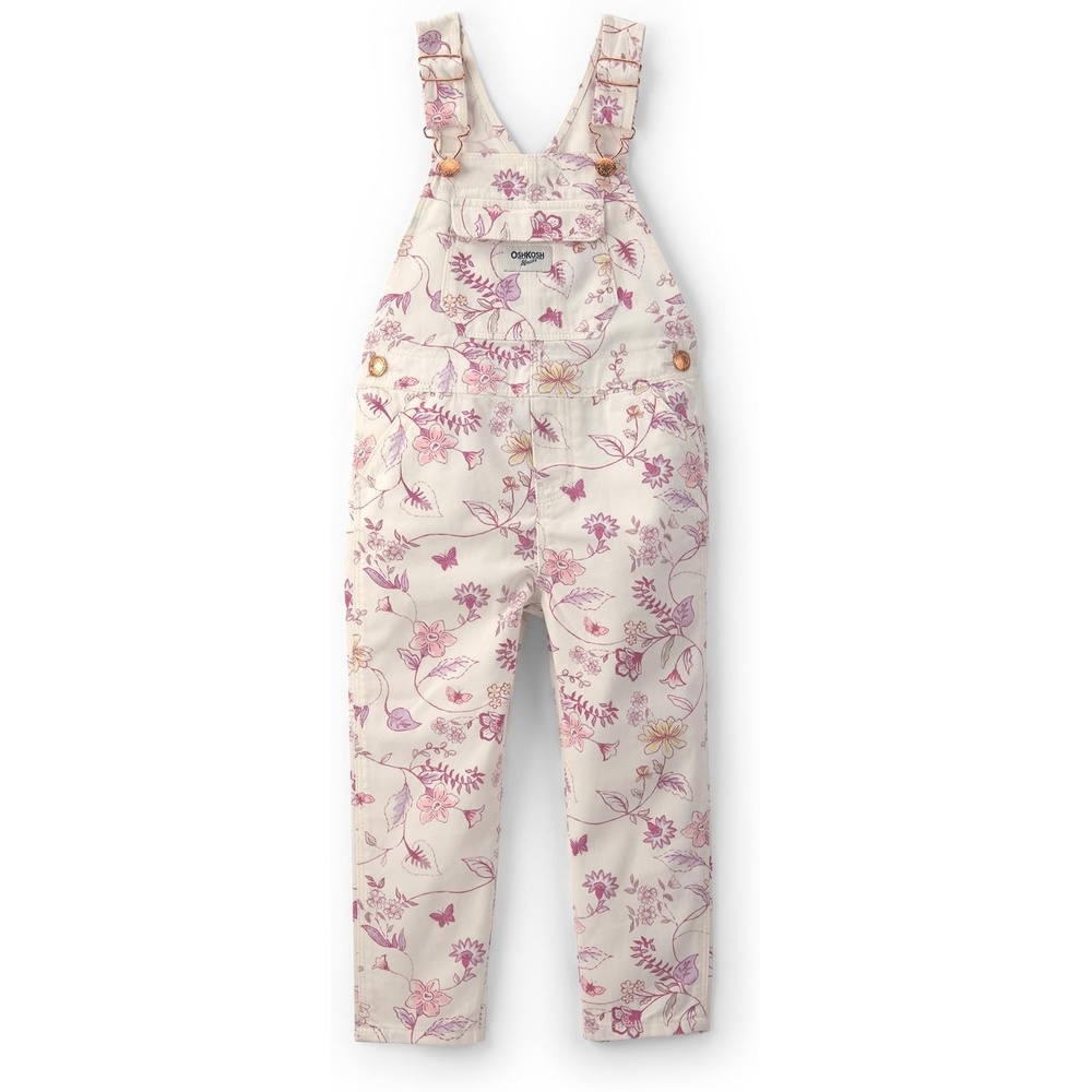 image:imageOSHKOSH BGOSH Baby Girls Worlds Best OverallsIvory Floral