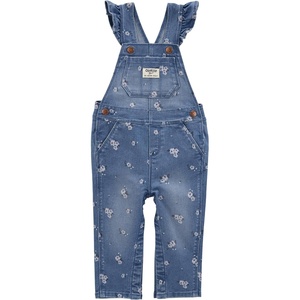 OSHKOSH B’GOSH Baby Girls World’s Best Overalls(Blue Floral Denim)