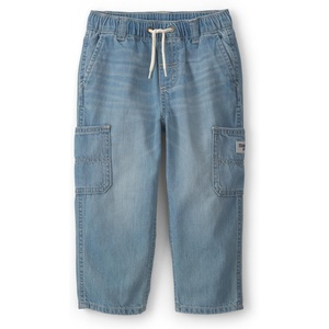 OshKosh B’Gosh Boys’ Carpenter Pant(Light Wash Denim Blue)
