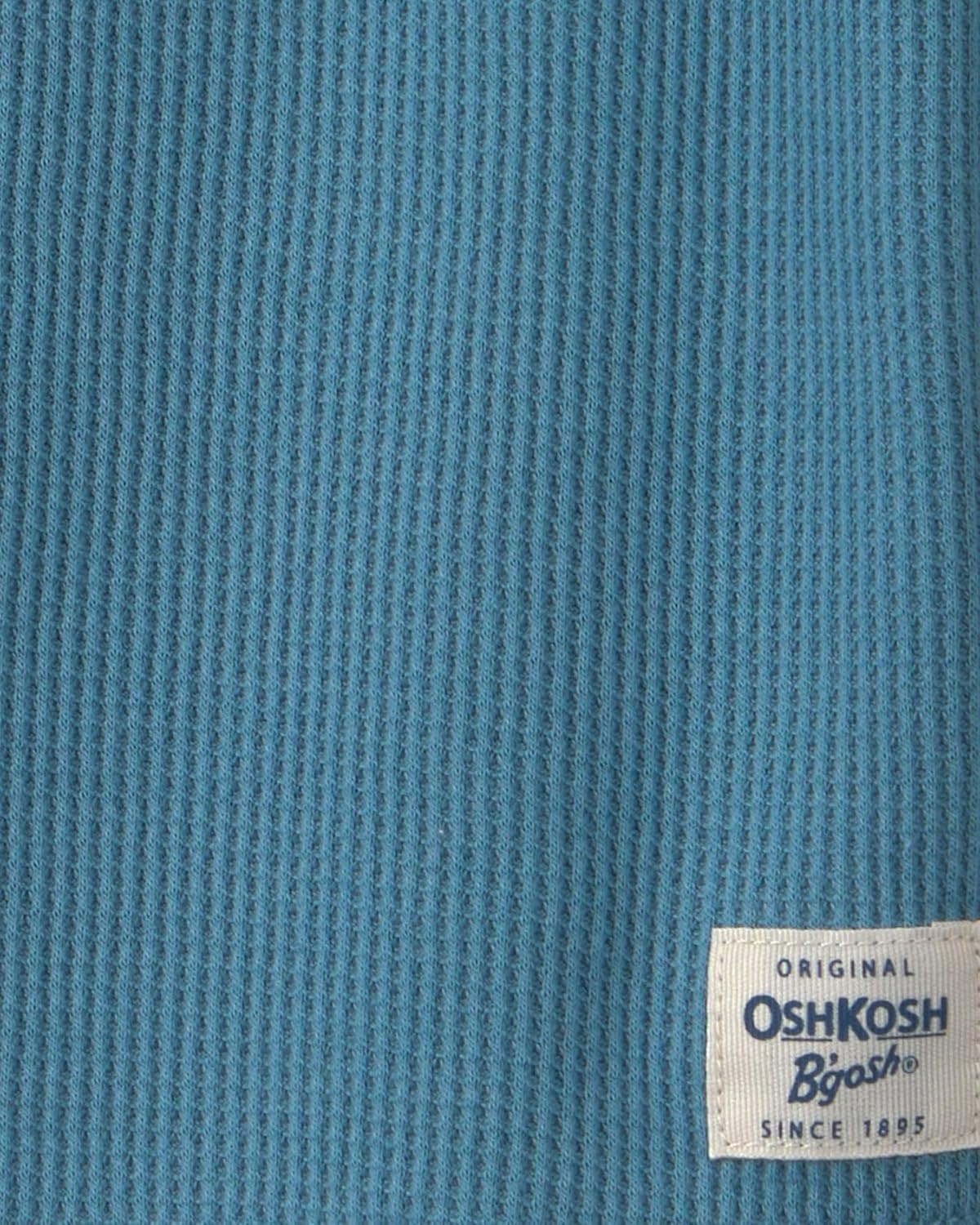 image:imageOshKosh BGosh Boys Long Sleeve HenleyBlue Teal