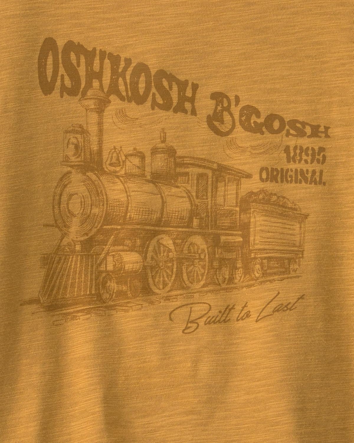 image:imageOshKosh BGosh Boys Long Sleeve HenleyYellow Gold Western