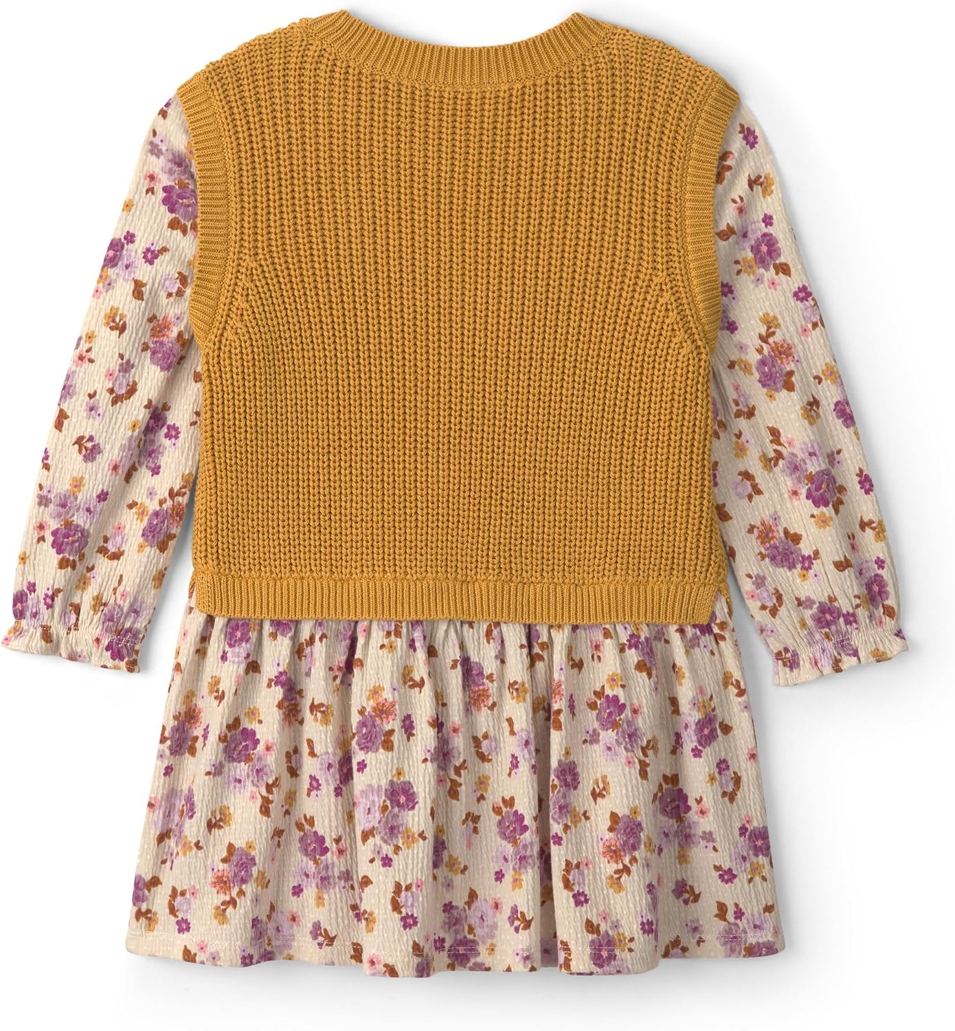 image:imageOshKosh BGosh BabyGirls DressYellow Cream Floral