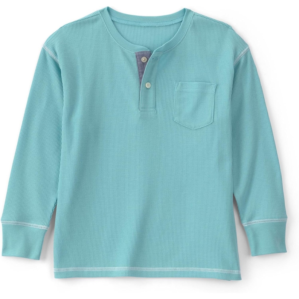 image:imageOshKosh BGosh Boys Long Sleeve HenleyBlue