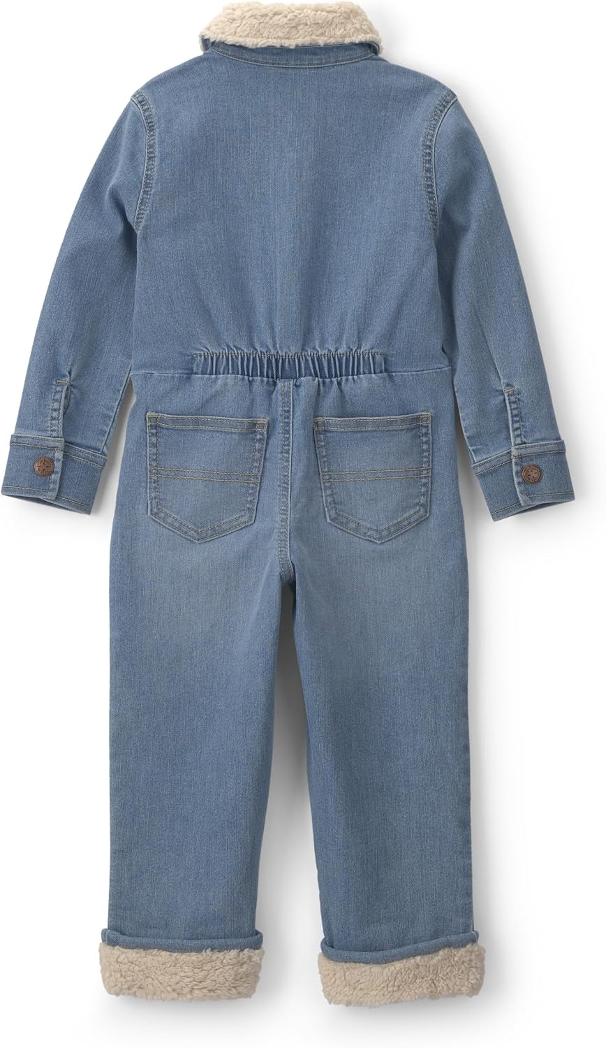 image:imageOSHKOSH BGOSH Baby Boys JumpsuitDenim Sherpa Lined