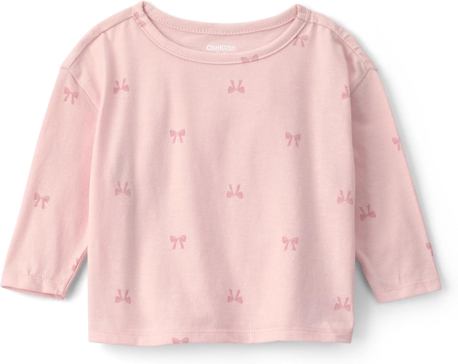 image:imageOSHKOSH BGOSH Baby Girls 2piece Overall SetsKhaki Bow Print