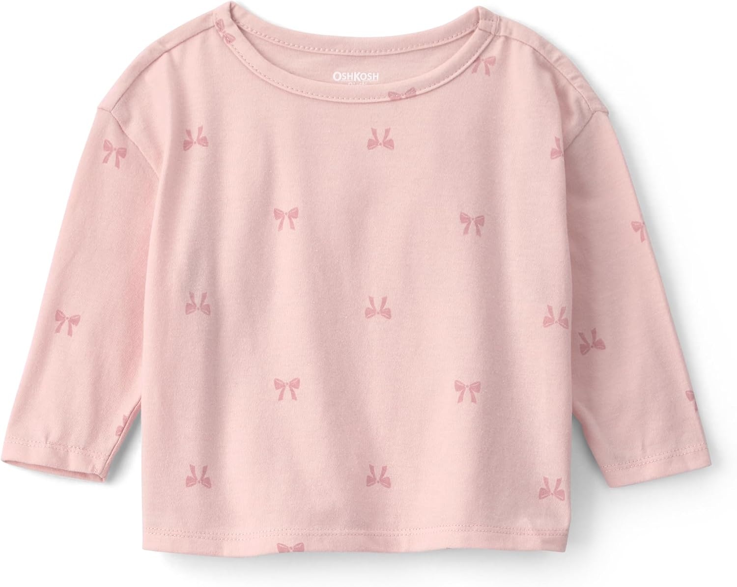 image:imageOSHKOSH BGOSH Baby Girls 2piece Overall SetsKhaki Pink Bows