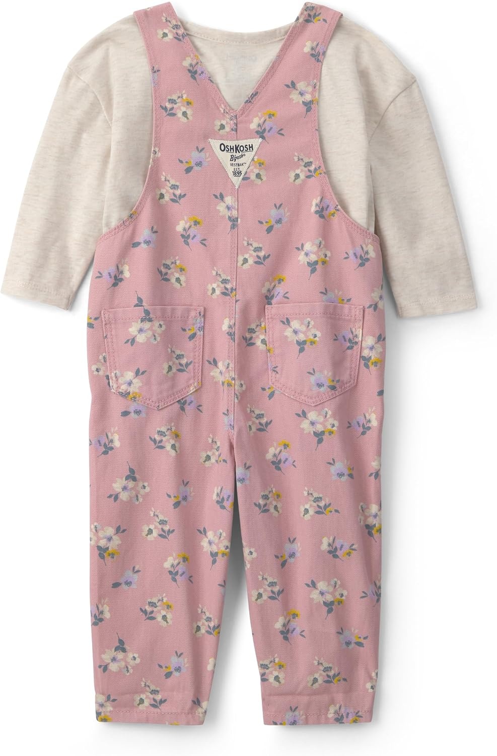 image:imageOSHKOSH BGOSH Baby Girls 2piece Overall SetsPink Floral