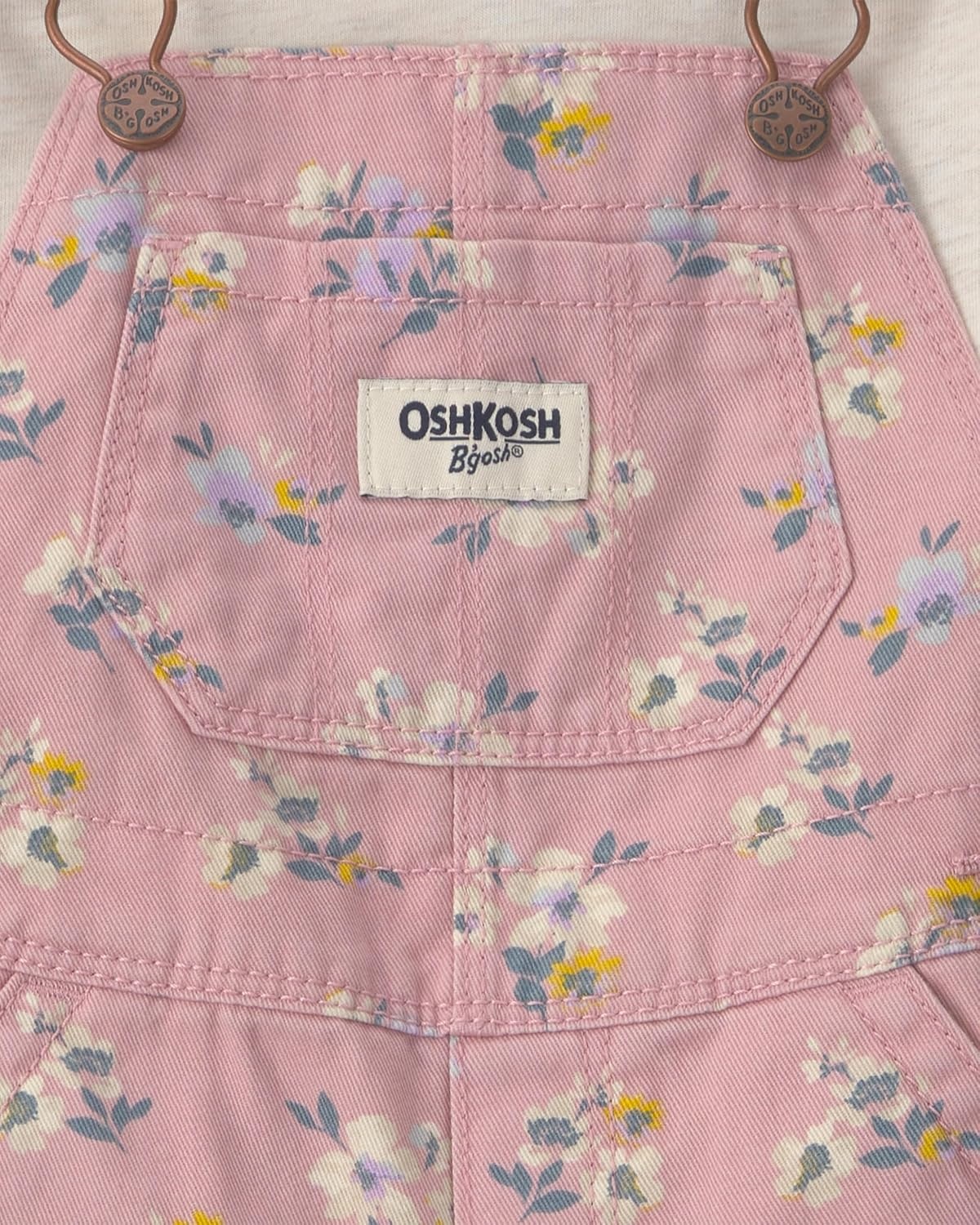 image:imageOSHKOSH BGOSH Baby Girls 2piece Overall SetsPink Floral