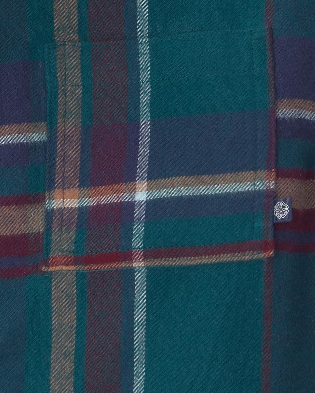 image:imageOshKosh BGosh Boys Long Sleeve Woven Buttonfront ShirtGreen Blue Brown Plaid Flannel