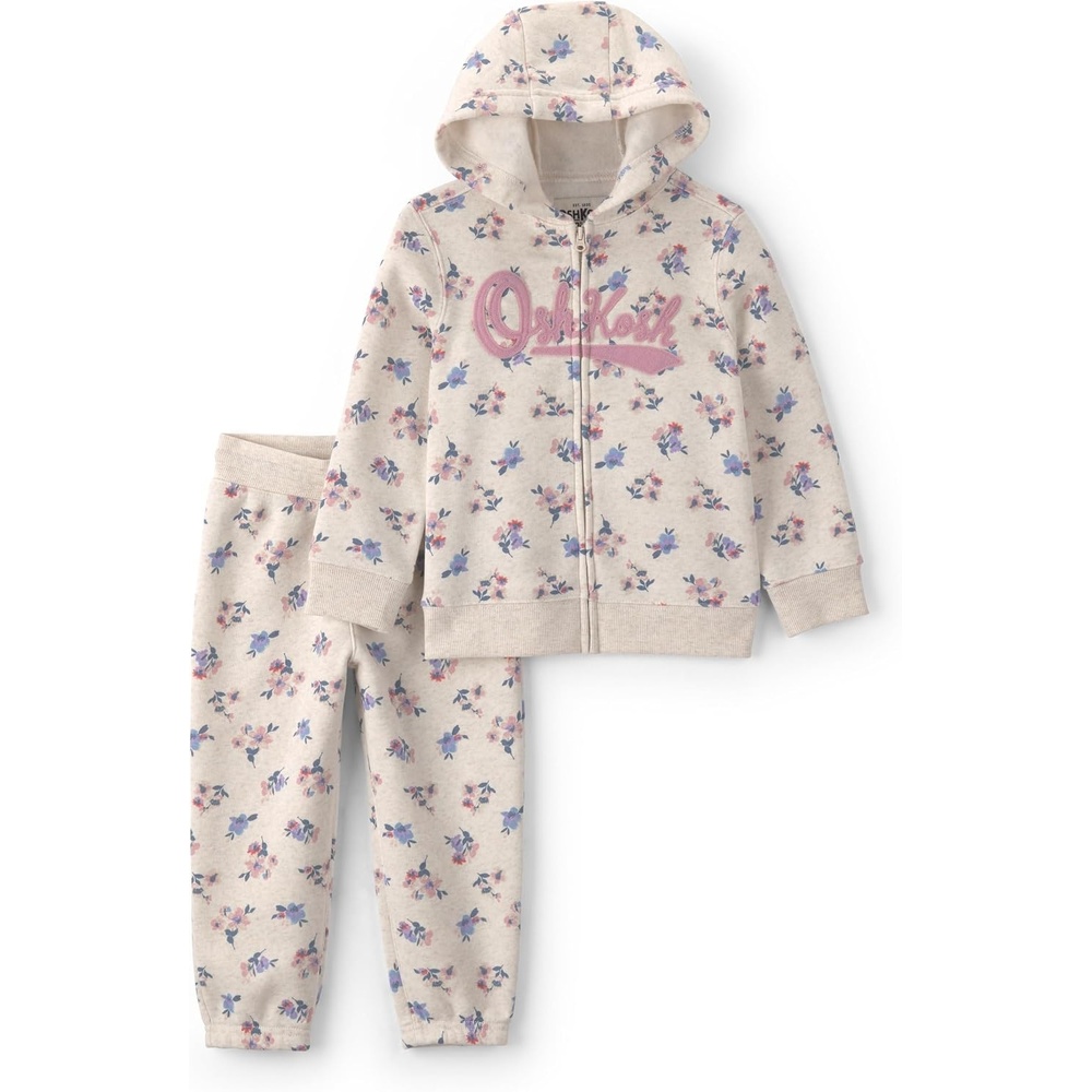 image:imageOSHKOSH BGOSH Baby Girls 2piece Logo SetsCream Floral