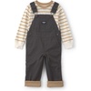 Black Gold White Stripe