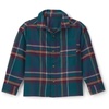 Green Blue Brown Plaid Flannel