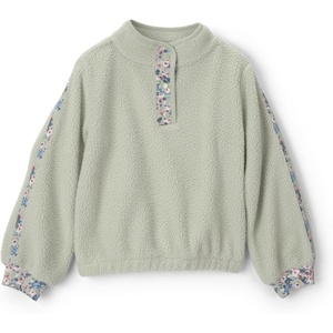 OSHKOSH B’GOSH Girls’ Pullover Sweatshirt(Green Floral)
