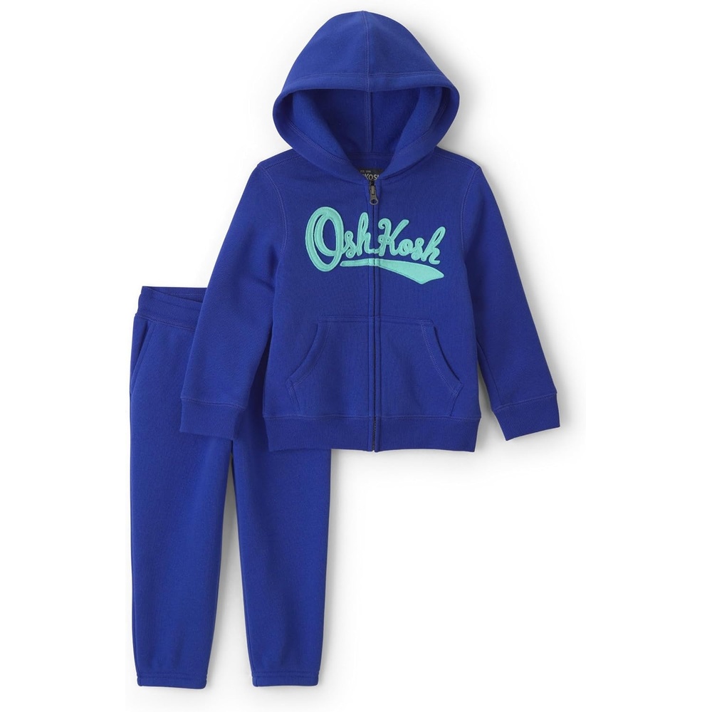 image:imageOSHKOSH BGOSH Baby Boys 2piece Logo Sets Blue FleeceBlue Fleece