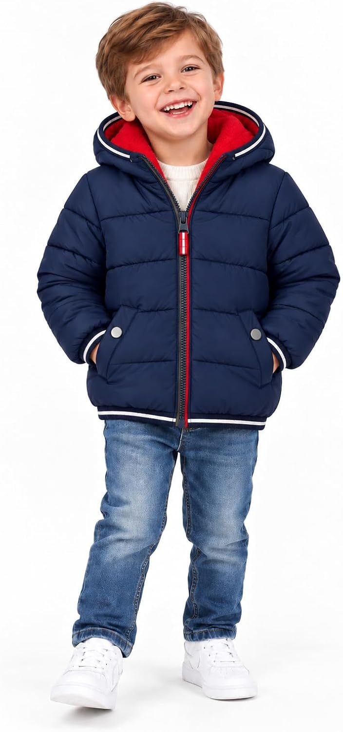 image:imageOshKosh BGosh Boys Perfect Heavyweight Jacket CoatNavy