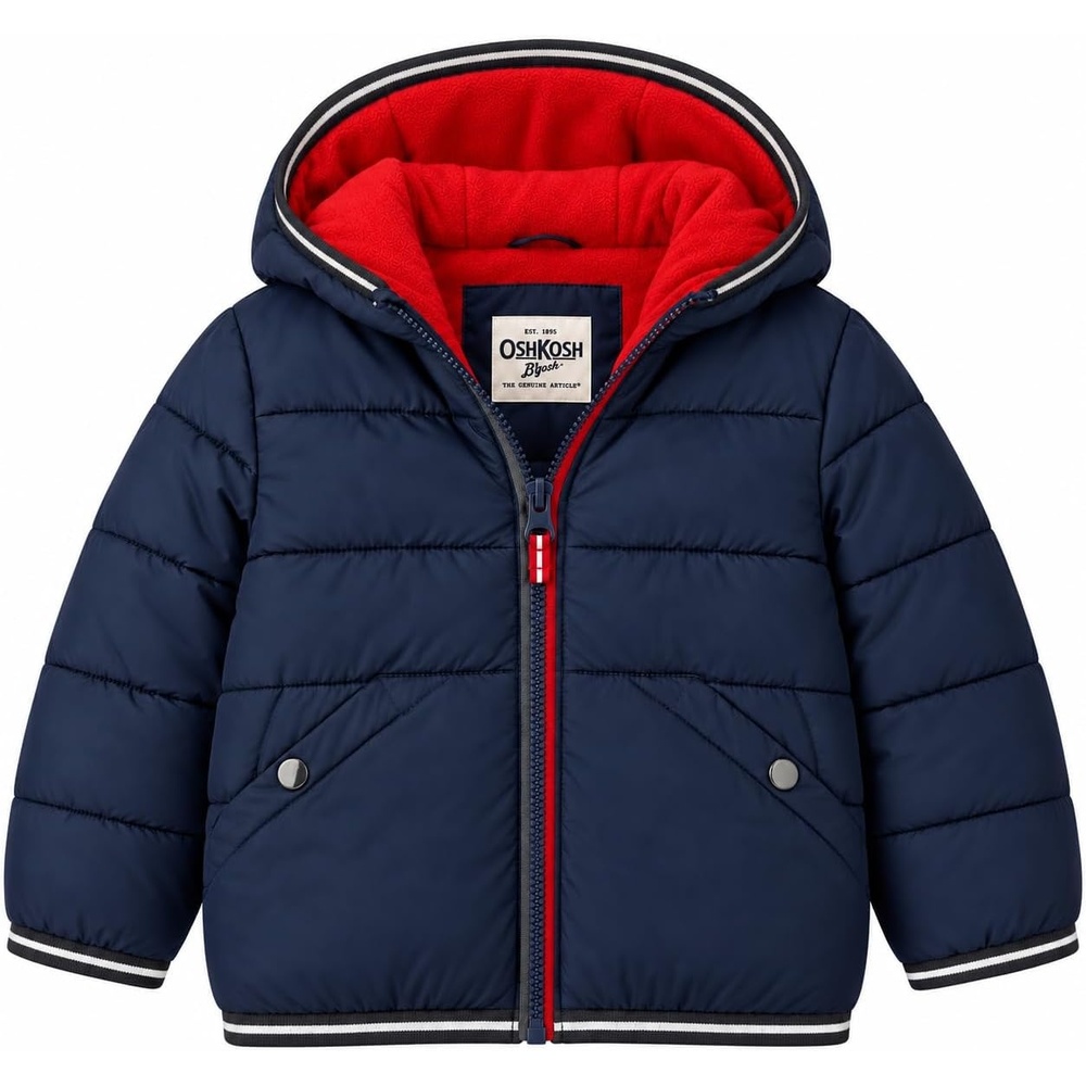 image:imageOshKosh BGosh Boys Perfect Heavyweight Jacket CoatNavy
